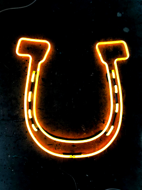 Neon Art "Be Lucky"