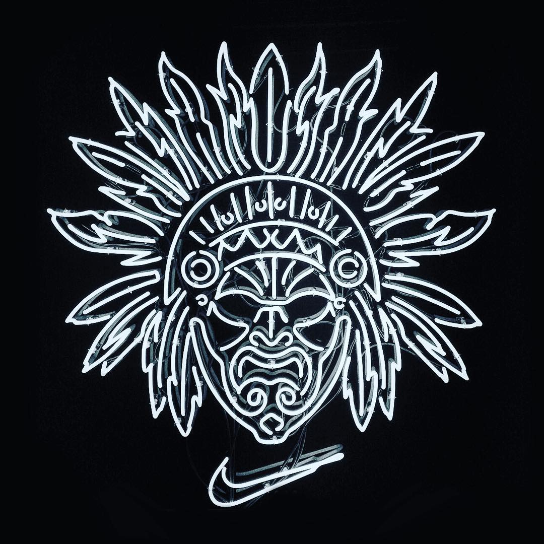 Neon Mask For Nike